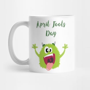 Monster Under Your Bed - Happy April Fool's Day Mug